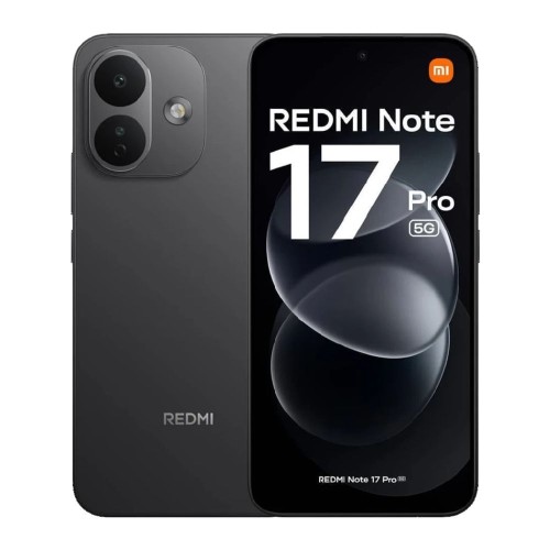 SMARTPHONE  REDMI NOTE 17 PRO 5G 6/256GB DS 6.8"(MZB0OVIEU) BLACK